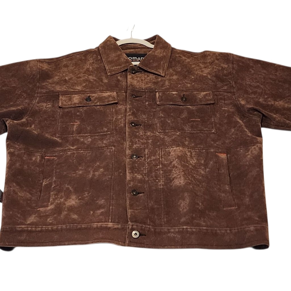 Men's‎ Rustic Brown Shirt Jacket